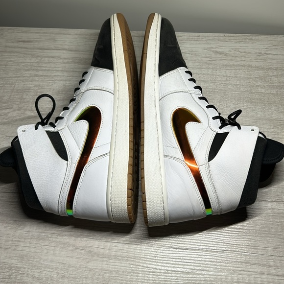 NIKE AIR JORDAN 1 RETRO HIGH NOUVEAU "DUNK FROM ABOVE" SIZE 12.5 - Picture 4 of 8